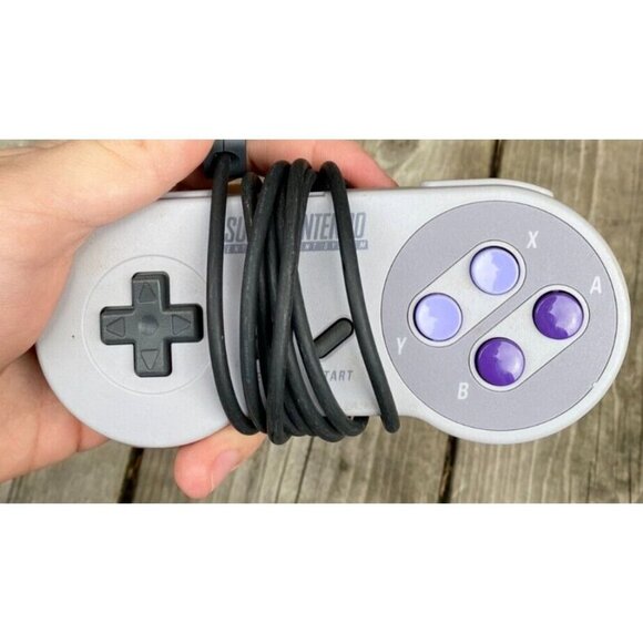 Official Authentic Super Nintendo SNES Classic Mini Controller CLV-202 OEM - Picture 1 of 1